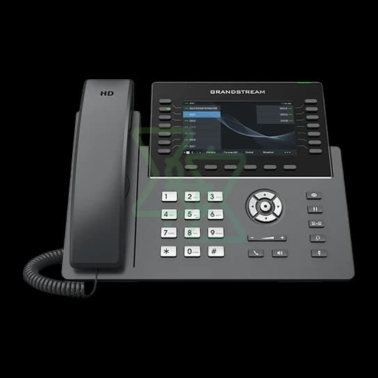 Grandstream GRP2650 – Telefon IP profesional cu 14 linii, Wi-Fi 6, Bluetooth și porturi Gigabit