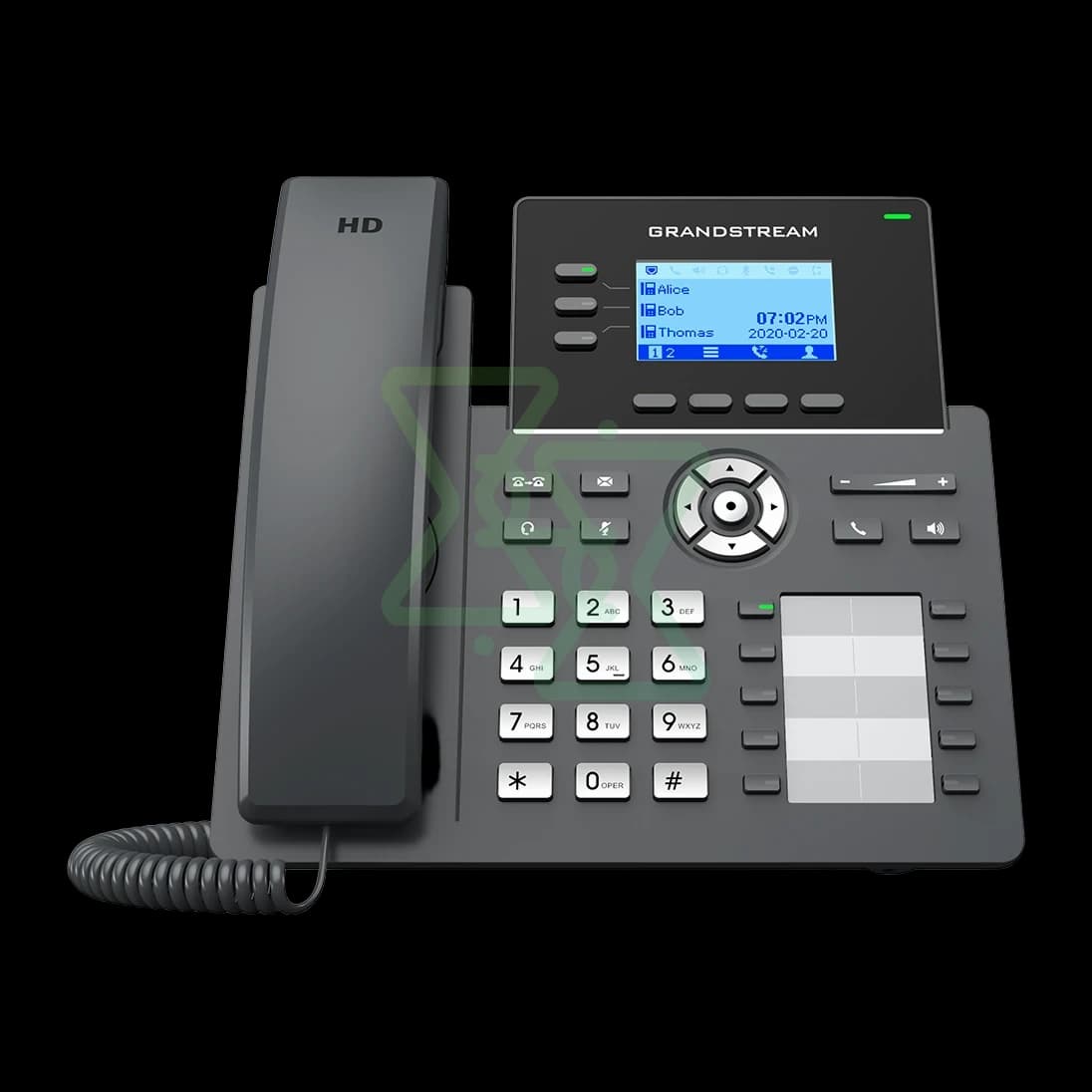 Grandstream GRP2604P – Telefon IP Profesional cu PoE și 3 Linii SIP