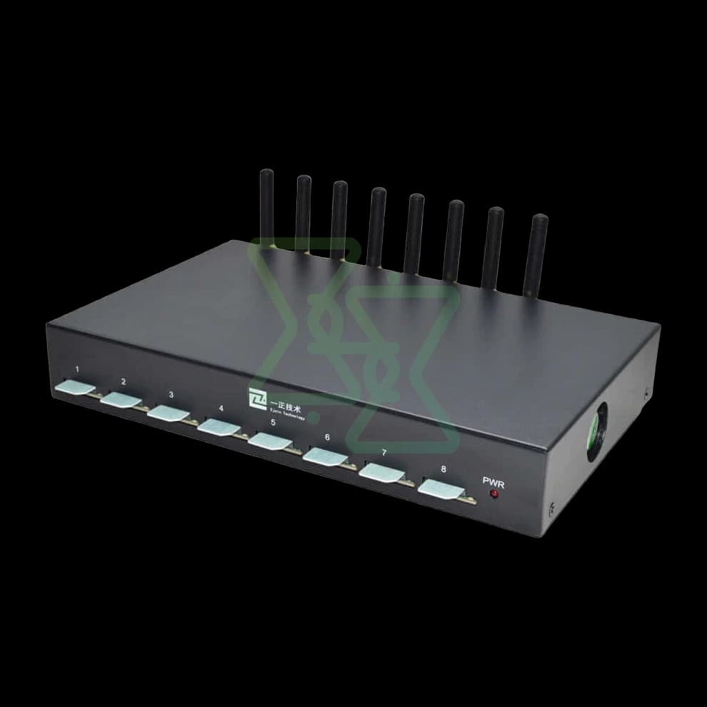 EJOINTECH ACOM508PL-8 – Gateway VoIP GSM 8 Porturi, 4G LTE GOIP8 - Voce si SMS