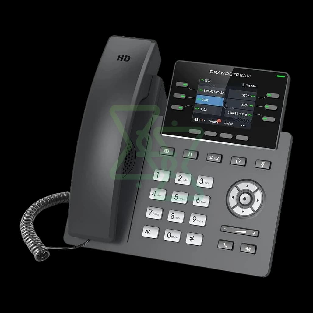 Grandstream GRP2613 – Telefon IP profesional cu 4 linii și porturi Gigabit, ideal pentru implementări de masă