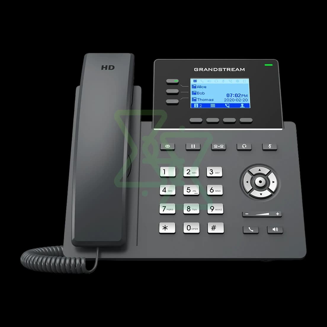 Grandstream GRP2603 – Telefon IP cu 3 Linii pentru Utilizare Profesională Eficientă