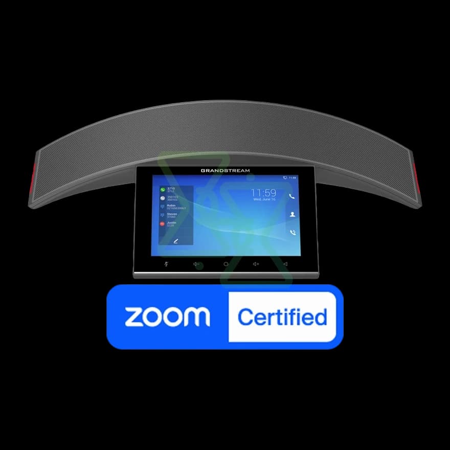 Grandstream GAC2570 - Audio Conference IP Phone, 2 SIP accounts, 1x GbE PoE, Wi-Fi, 1280x800 (7") color LCD, Android 10, Zoom Microsoft Teams, 3300mAh battery, 12V/2A PSU