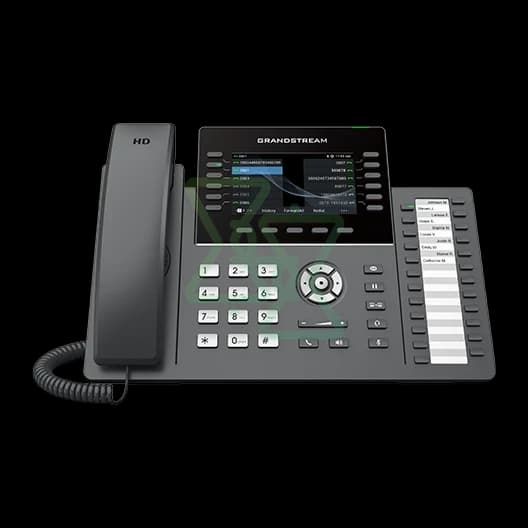 Grandstream GRP2636 – Telefon IP profesional cu 12 linii, Wi-Fi 6, Bluetooth și porturi Gigabit