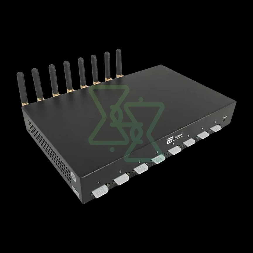 EJOINTECH ACOM608G-8 – Gateway VoIP GSM 8 Porturi, GOIP8 – Voce si SMS