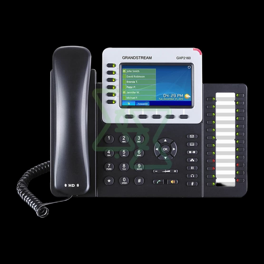 Grandstream GXP2160 – Telefon IP cu 6 Linii, 24 Taste BLF și Bluetooth Integrat