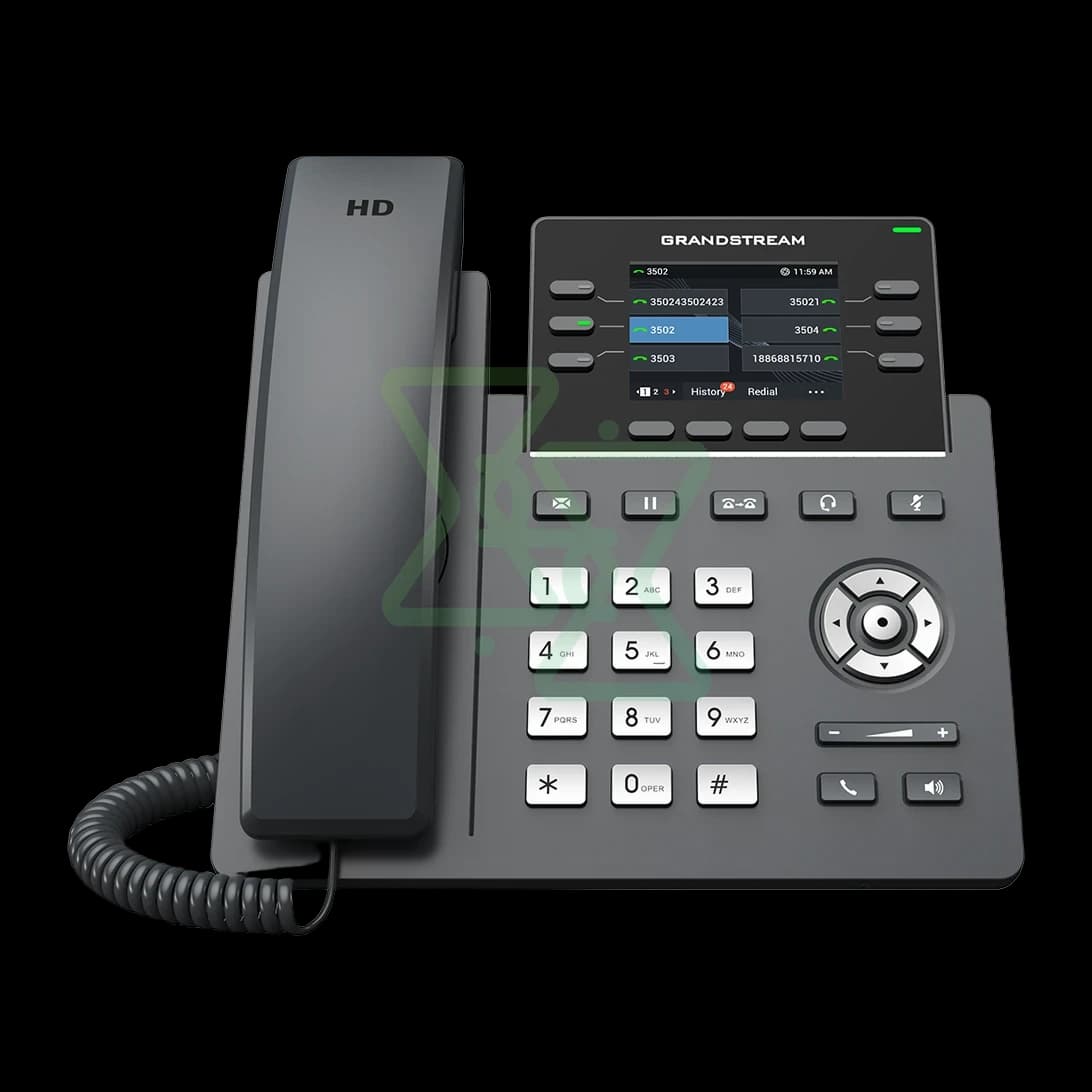 Grandstream GRP2613W – Telefon IP profesional cu 6 linii, Wi-Fi 6 și porturi Gigabit